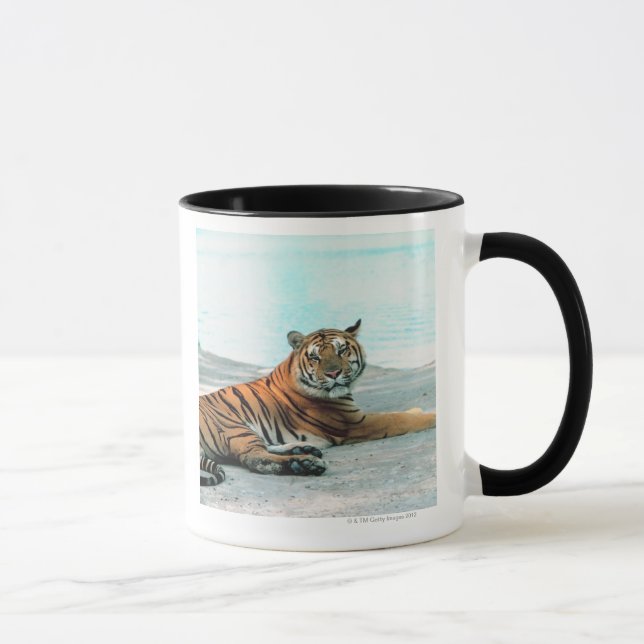 Tiger by river mug (Right)