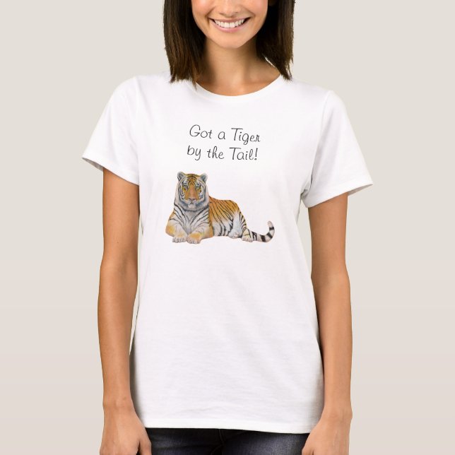 Tiger by the Tail T-Shirt (Front)