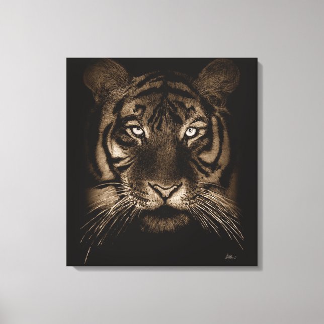 Tiger Canvas Art (Front)