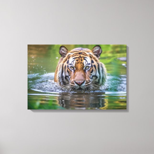   Tiger Canvas Art (Front)