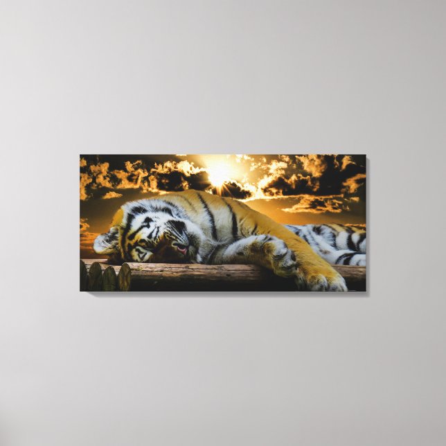 Tiger Canvas Print (Front)