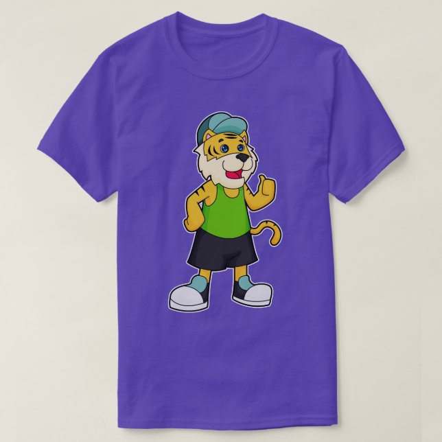 Tiger Cap 3 T-Shirt (Design Front)