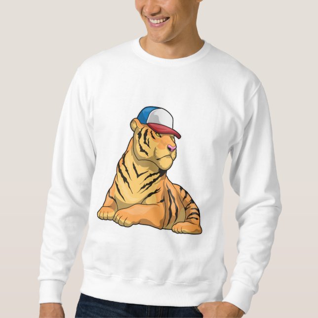 Tiger Cap Sweatshirt (Front)