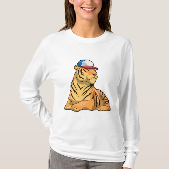 Tiger Cap T-Shirt (Front)