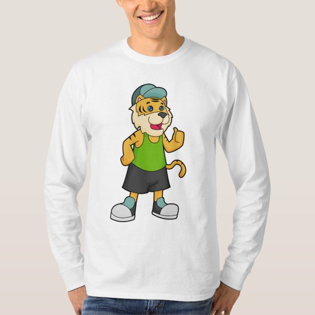 Tiger Cap T-Shirt (Front)