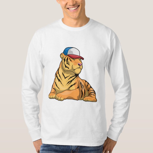 Tiger Cap T-Shirt (Front)