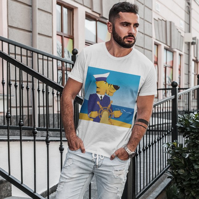 Tiger Captain Mens T-Shirt (Creator Uploaded)