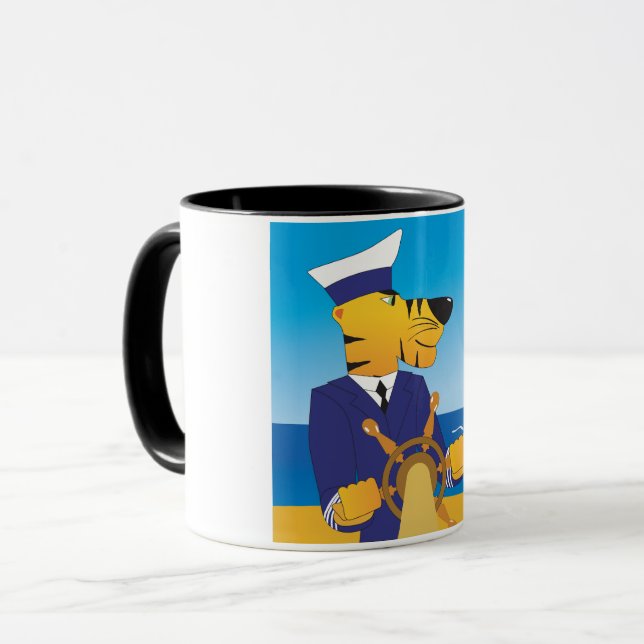 Tiger Captain Mug (Front Left)