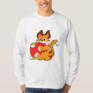 Tiger cat at Love with Heart.PNG T-Shirt