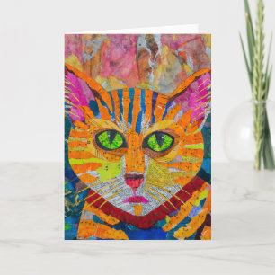 Tiger Cat Card