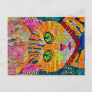 Tiger Cat Postcard
