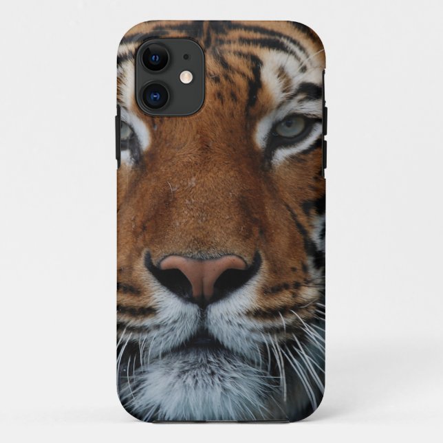 Tiger Cat Stripes Jungle Mist Animal Case-Mate iPhone Case (Back)