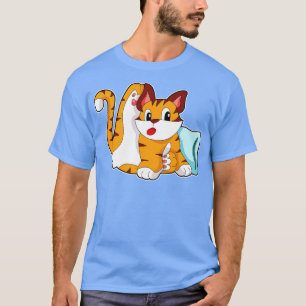 Tiger cat with Pillow T-Shirt