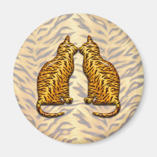 Tiger Cats Magnet