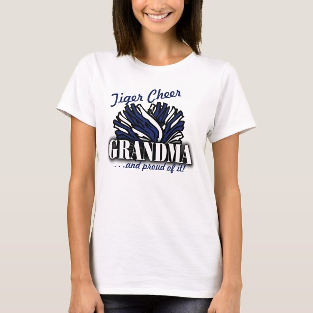 Tiger Cheer Grandma3 T-Shirt (Front)