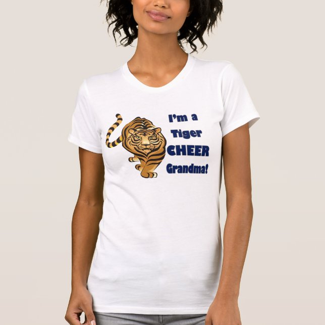 Tiger Cheer Grandma T-Shirt (Front)