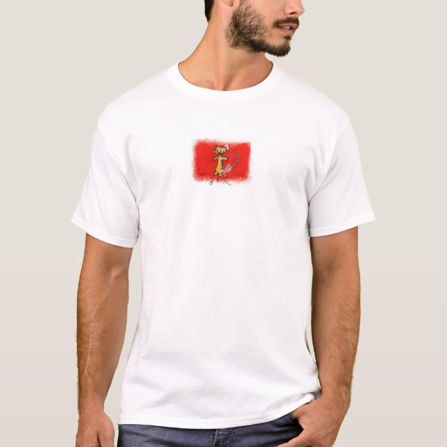 Tiger - Chinese Sign T-Shirt (Front)