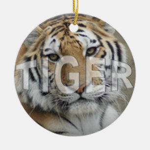 TIGER CHRISTMAS ORNAMENT