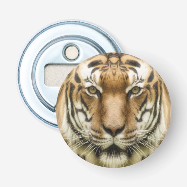 Tiger Close-Up bottle opener (Front)