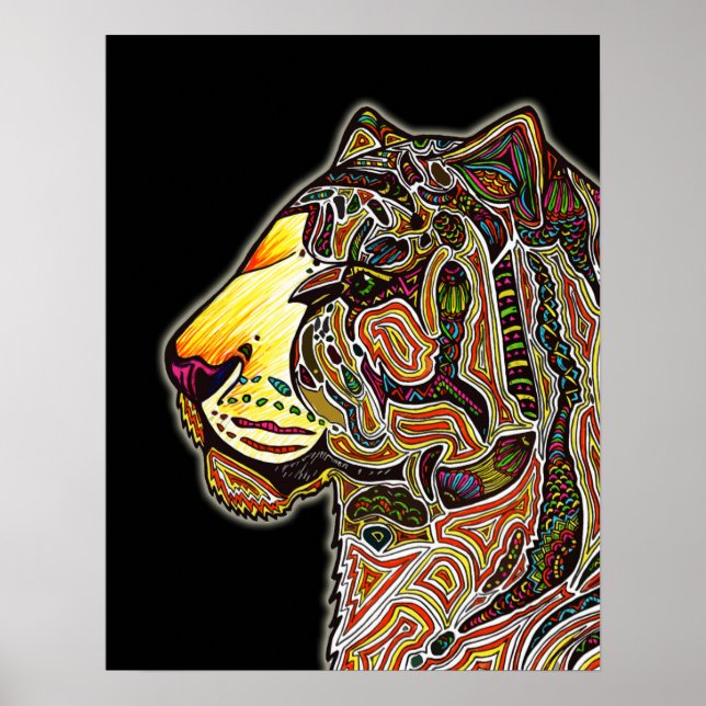 Tiger Color Poster (Front)