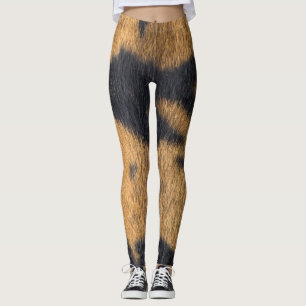 Tiger Colour Pattern Animal Cute Leggings