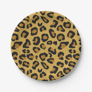 Tiger Colour Pattern Animal Lover Paper Plate