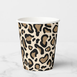 Tiger Colour Pattern Animal Lovers                Paper Cups