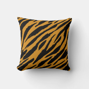 Tiger Colour Pattern Animals Lover Cushion