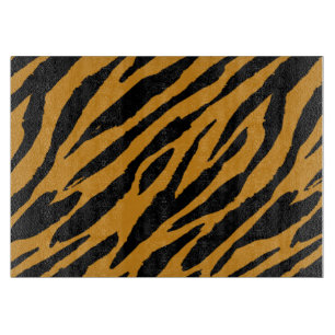 Tiger Colour Pattern Animals Lover Cutting Board
