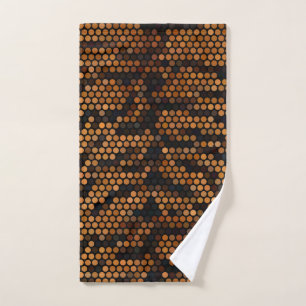 Tiger Colour Pattern Cute Hand Towel