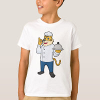 Tiger Cook Chef hat Platter