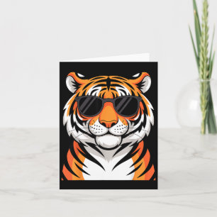 Tiger Costume For Men Women Boys Zoo Tiger Print T Card