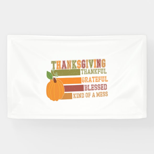 Tiger Country Pumpkin Banner (Horizontal)