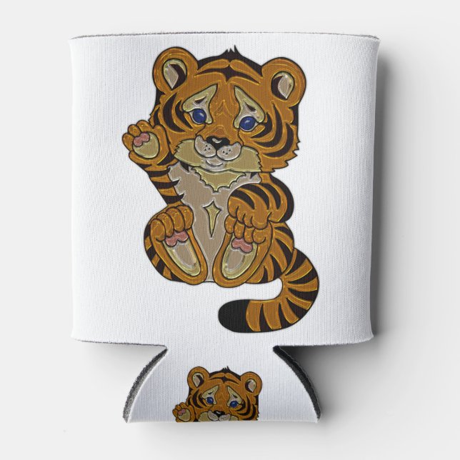 Tiger cub can cooler (Front)