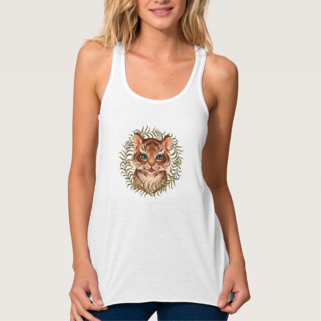 Tiger Cub Graphic Singlet (Front)