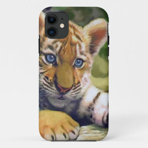 Tiger cub of the wild Case-Mate iPhone case