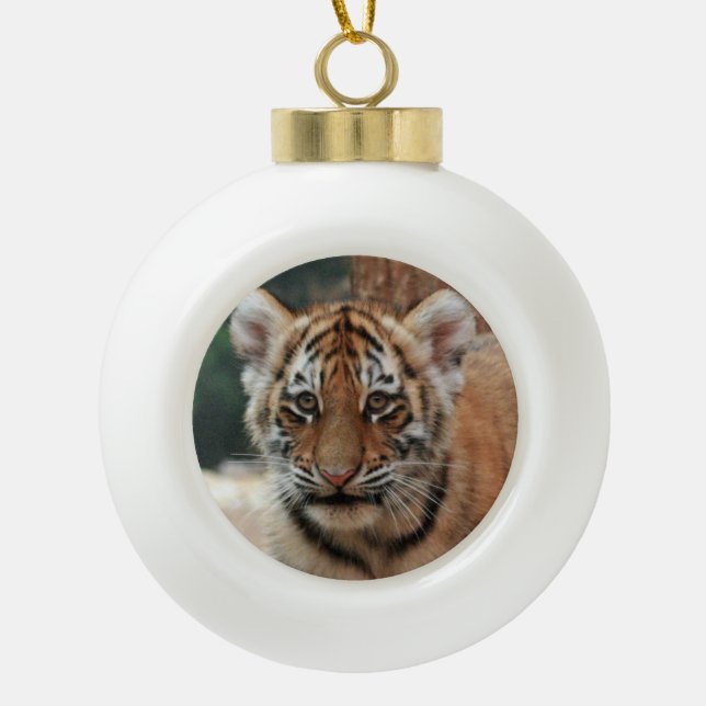 Tiger Cub Ornament (Front)