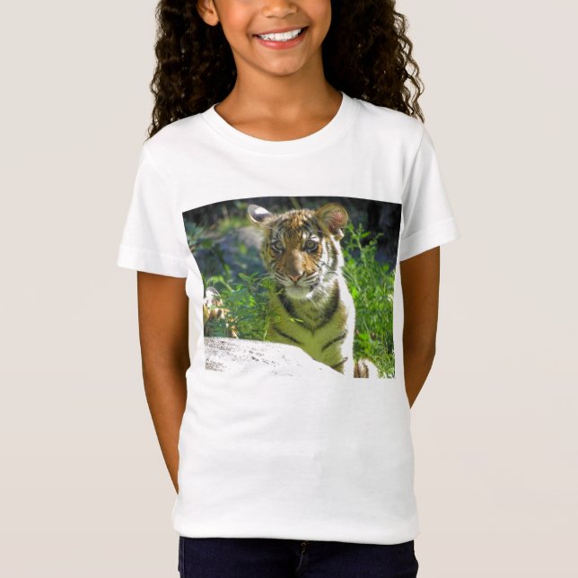 Tiger Cub Portrait 3 T-Shirt (Front)