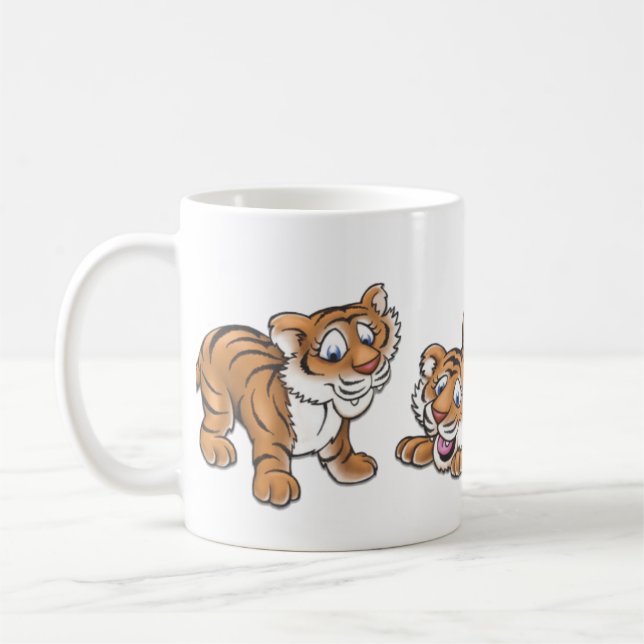 Tiger Cubs Mug (Left)