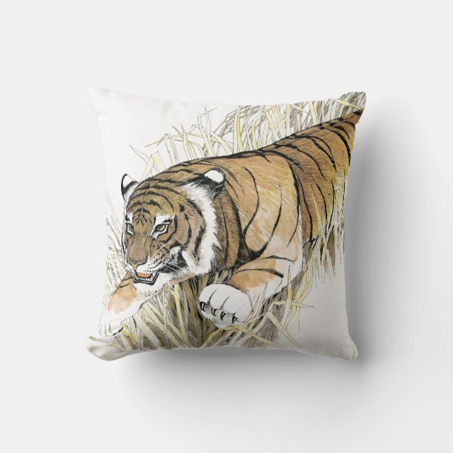 Tiger Cushion (Front)