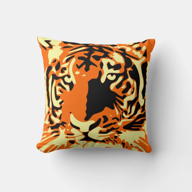 Tiger Cushion (Front)
