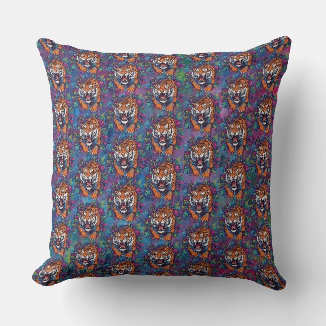 Tiger Cushion (Front)