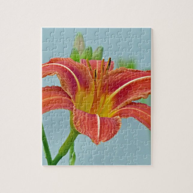 Tiger Daylily Jigsaw Puzzle (Vertical)