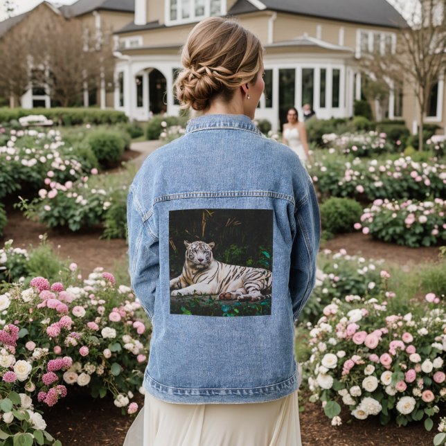 Tiger Denim Jacket (Wedding Back)