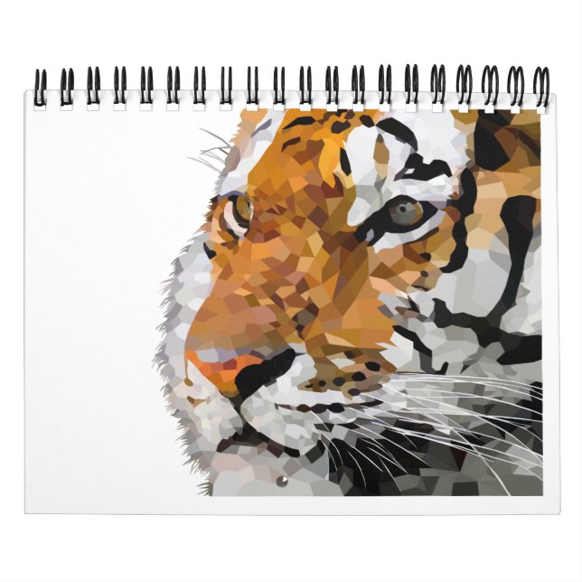 Tiger Design Calendar (Cover)