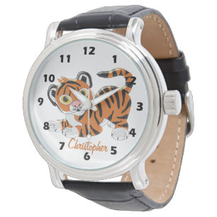 Tiger Design Personalised Watch