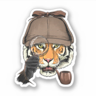 Tiger Detective Wildlife Tiger Safari Animal Lover