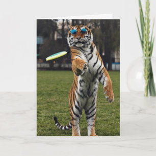 Tiger Disc Golf Card
