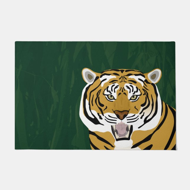Tiger Doormat (Front)