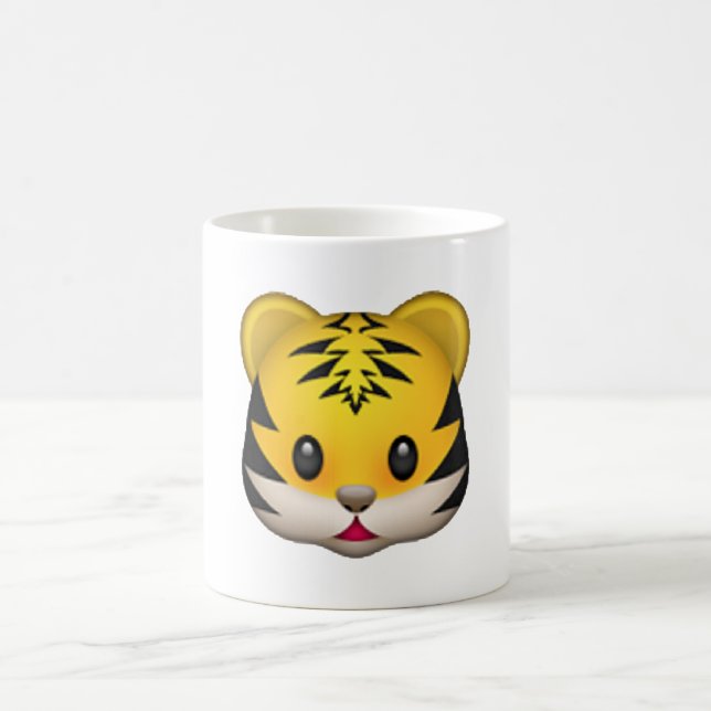 Tiger - Emoji Coffee Mug (Center)